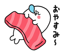 Such an adorable Sushi Seal! sticker #4716380