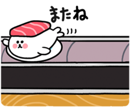 Such an adorable Sushi Seal! sticker #4716381
