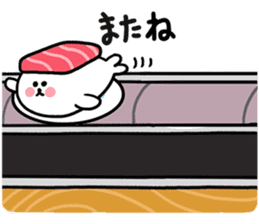 Such an adorable Sushi Seal! sticker #4716381