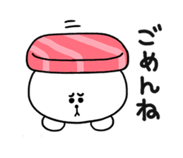 Such an adorable Sushi Seal! sticker #4716382