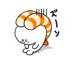 Such an adorable Sushi Seal! sticker #4716384