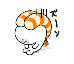 Such an adorable Sushi Seal! sticker #4716384