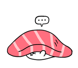 Such an adorable Sushi Seal! sticker #4716388