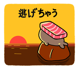 Such an adorable Sushi Seal! sticker #4716391