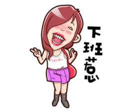 Taiwan grandmother 05 sticker #4716699