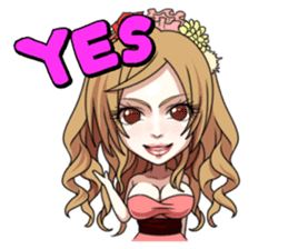 vanilla elegant& beauty sticker #4716714