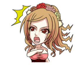 vanilla elegant& beauty sticker #4716715