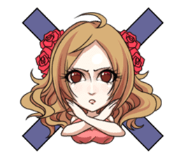 vanilla elegant& beauty sticker #4716722