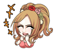 vanilla elegant& beauty sticker #4716725