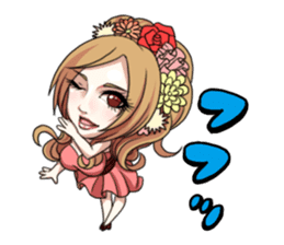 vanilla elegant& beauty sticker #4716732