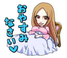 vanilla elegant& beauty sticker #4716746