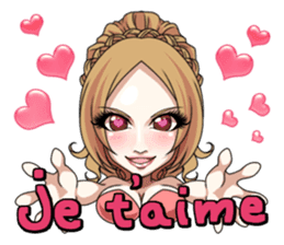 vanilla elegant& beauty sticker #4716751