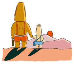 Modern Moai sticker #4716783