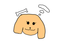 cute  dog life  Sticker sticker #4716916