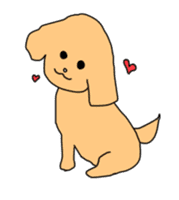 cute  dog life  Sticker sticker #4716925