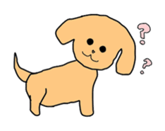 cute  dog life  Sticker sticker #4716927