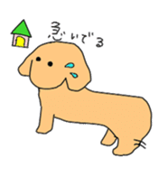 cute  dog life  Sticker sticker #4716932