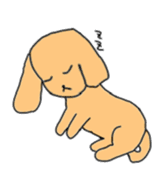 cute  dog life  Sticker sticker #4716942