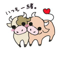 Cow. sticker #4717396