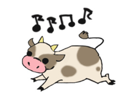 Cow. sticker #4717417