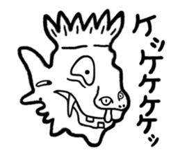 Sticker of Monsters 2 sticker #4718106