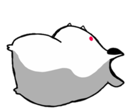 Pig hamster sticker #4719074