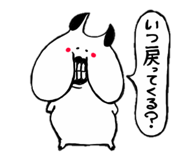 Pig hamster sticker #4719078