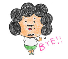 afro's lifestyle sticker #4719096