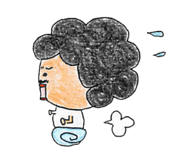 afro's lifestyle sticker #4719102
