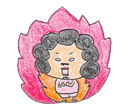 afro's lifestyle sticker #4719104