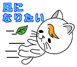 Wind cat sticker #4719762