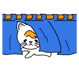 Wind cat sticker #4719779