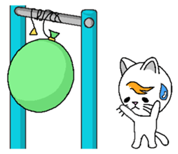 Wind cat sticker #4719781