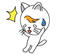 Wind cat sticker #4719784