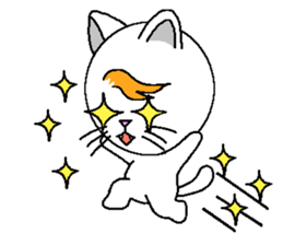 Wind cat sticker #4719793