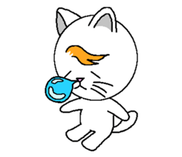 Wind cat sticker #4719798