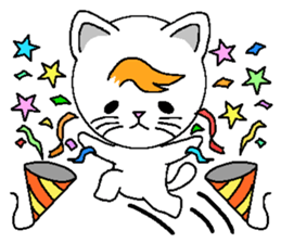 Wind cat sticker #4719799