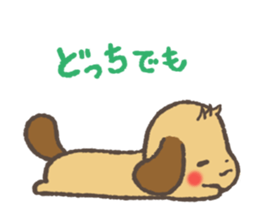 languid-Dachshund sticker #4720067