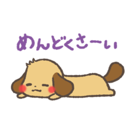 languid-Dachshund sticker #4720069