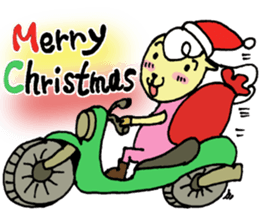 Celebration message of the goat sticker #4720158