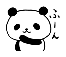 panda and mole sticker #4720322