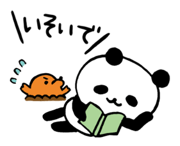 panda and mole sticker #4720337