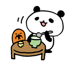 panda and mole sticker #4720355