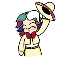 Mariachita. sticker #4721540
