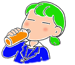 Schoolgirl Y of K Senior High School sticker #4721781