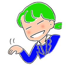 Schoolgirl Y of K Senior High School sticker #4721789