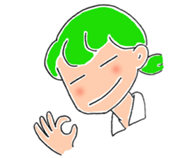 Schoolgirl Y of K Senior High School sticker #4721798