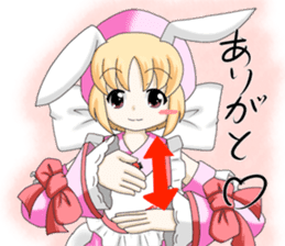 Finger langage-chan sticker #4722127