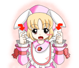 Finger langage-chan sticker #4722145