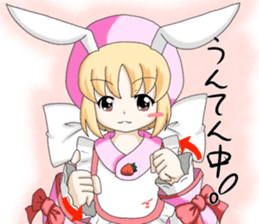 Finger langage-chan sticker #4722146